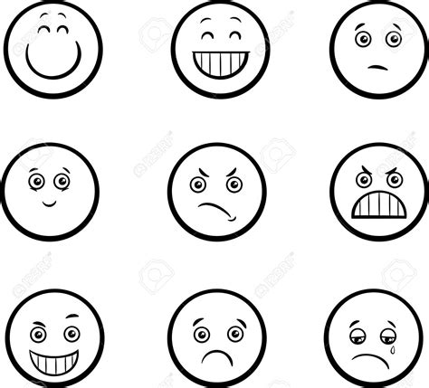 Emotions Clipart Black And White | Free download on ClipArtMag