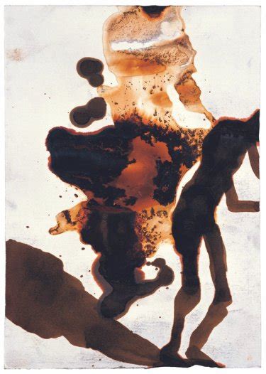 Aniline Dye – Drawing Series – Antony Gormley