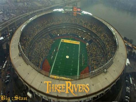 an aerial view of a football stadium