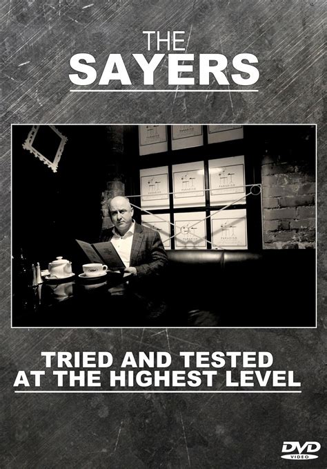 The Sayers — The Sayers: Tried & Tested DVD