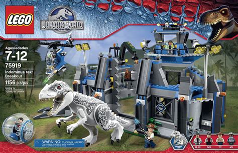 LEGO Jurassic World Indominus Rex Breakout | Lego jurassic world, Lego ...