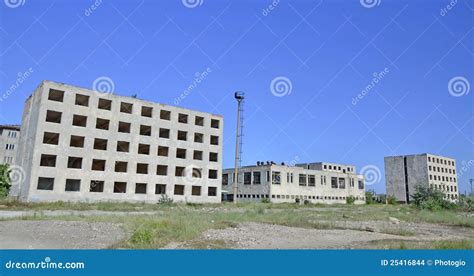 Abandoned City Buildings stock photo. Image of nature - 25416844