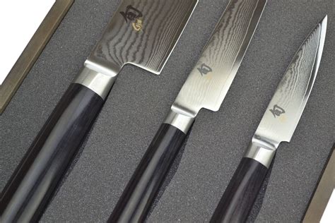 SHUN CLASSIC 3 PIECE KNIFE SET - GIFT BOXED - Shun