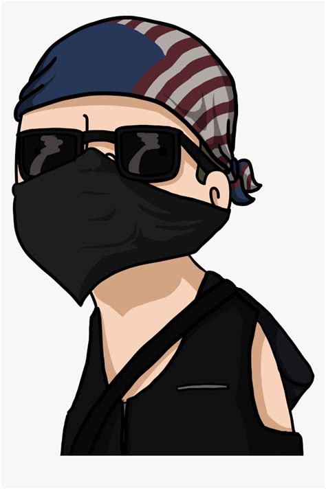 Thug Life Photo Cartoon, HD Png Download , Transparent Png Image - PNGitem