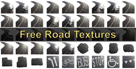 49 PBR Road Textures for free (CC0) - BlenderNation