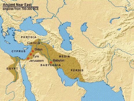 Chaldean Empire Map