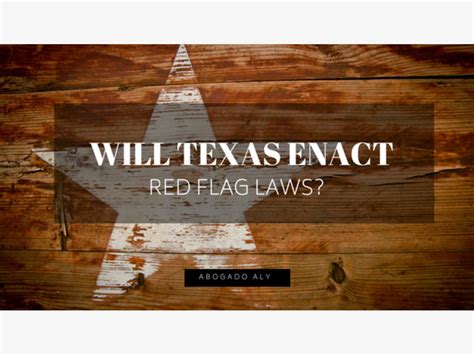 Will Texas Enact Red Flag Laws? | Pasadena, TX Patch