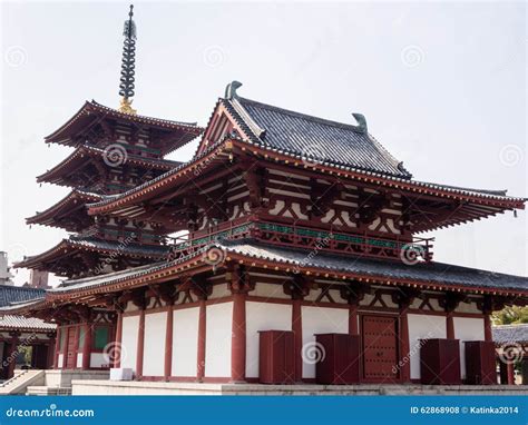 Shitennoji temple, Osaka stock photo. Image of oriental - 62868908