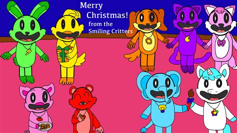 Smiling Critters Christmas Party by jlj16 on DeviantArt