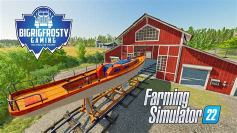 Selling Boats and Clearing out the Woods! Silverrun Map (FS22 Farming ...