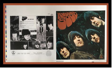 Beatles Rubber Soul Album Cover