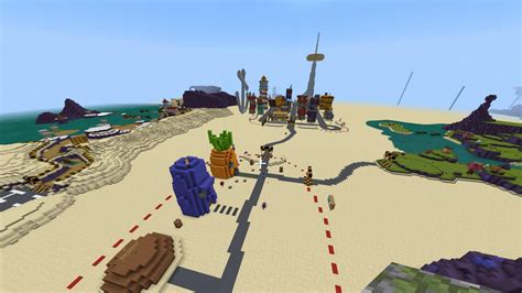 Bikini Bottom / Spongebob map: Looking for builders! : r/PSMinecraft