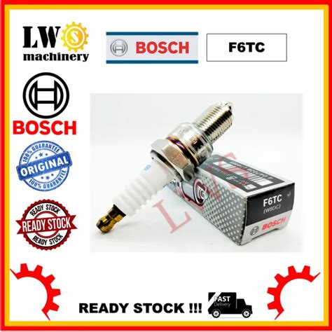 BOSCH SPARK PLUG F6TC (W8DC) GX160 HONDA ENGINE | Lazada