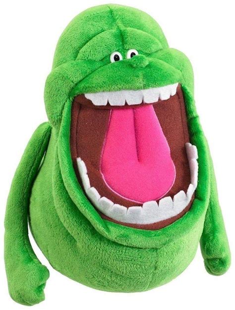 Ghostbusters Slimer Deluxe Plush Toy with Talking Sound - Simply NikNaks