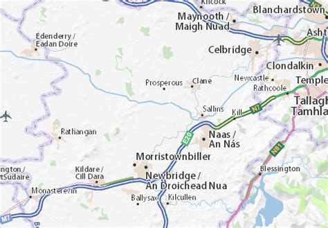 MICHELIN Mondello Park map - ViaMichelin