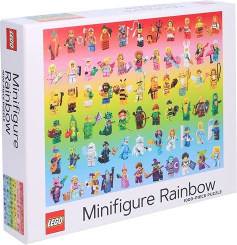 LEGO 5007643 Jigsaw Minifigure Rainbow 1000 Piece Puzzle | BrickEconomy