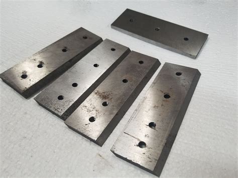 Reversible Hardened Steel BX42S PTO Wood Chipper Blades Knives 5 Pcs / Set