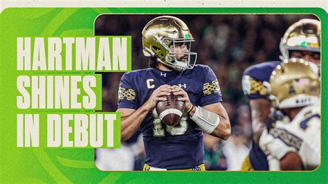 Notre Dame Football Highlights: Sam Hartman, Irish Shine In Route Of ...