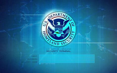 Design U.S. Department Of Homeland Security Terminal Interface, satire ...