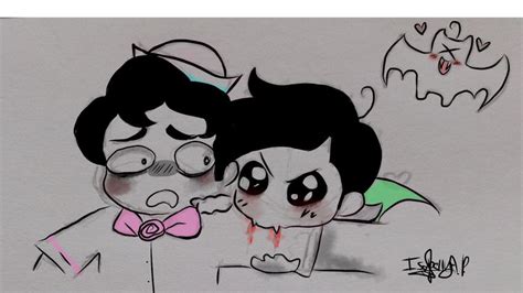 Spooky month kevin x streber fanart | Cute drawings, Fan art, Spooky