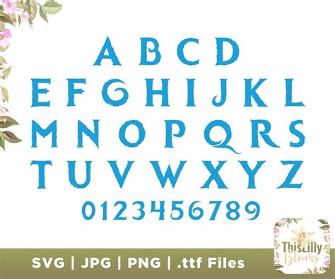 Frozen Font Frozen Svg Frozen Font Svg Frozen Font Cricut - Etsy UK