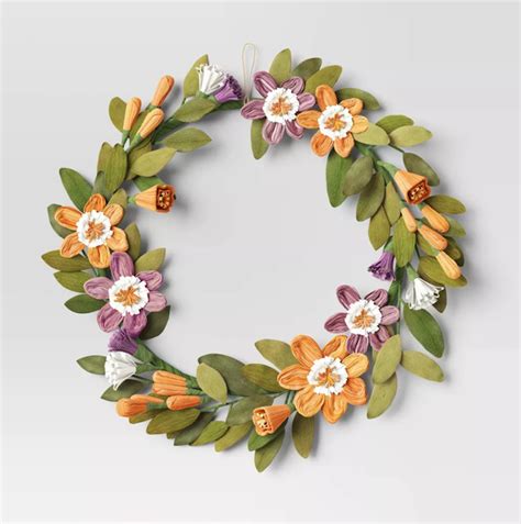 Target’s Easter Wreaths Are The Easiest Way To Add Spring To Your Home ...