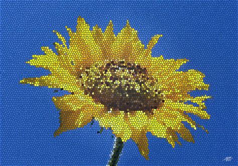 Sunflower Mosaic Digital Art by Steve Huang - Fine Art America