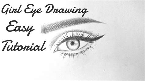 How To Draw A Female Eyes