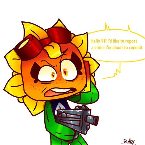 Solar flare about to commit a crime : r/PlantsVSZombies