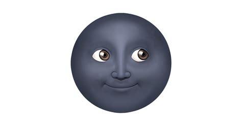 Moon Face Emoji