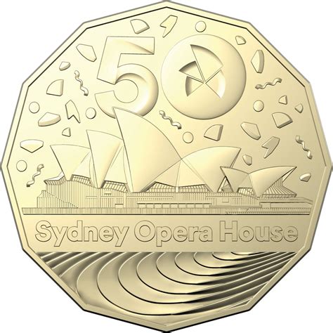 Australia 2023 50 Cent 50th Anniversary of the Sydney Opera House Al ...