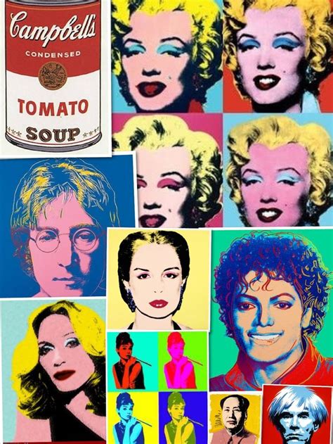 Pin on POP ART!...Andy Warhol & Roy Lichtenstein