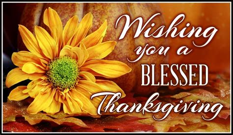 Blessed Thanksgiving eCard - Free Thanksgiving Cards Online