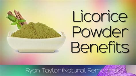 Licorice Powder: Benefits & Uses - YouTube