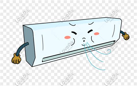 Cartoon Air Conditioning, Air Conditioning, Watercolor, Creative PNG ...