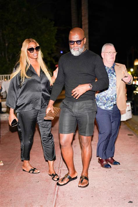 NENE and Gregg LEAKES Leaves Prime 112 in Miami Beach 01/06/2023 ...