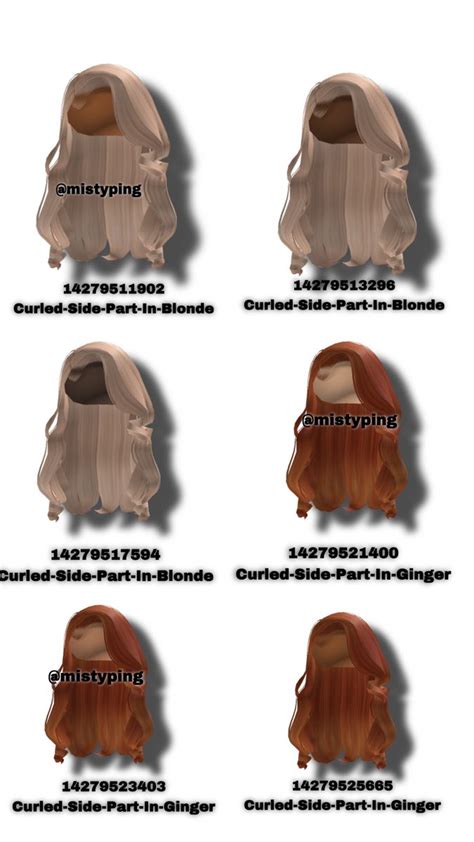 New GNA hair codes (Give credit, when reposting) | Black hair roblox ...