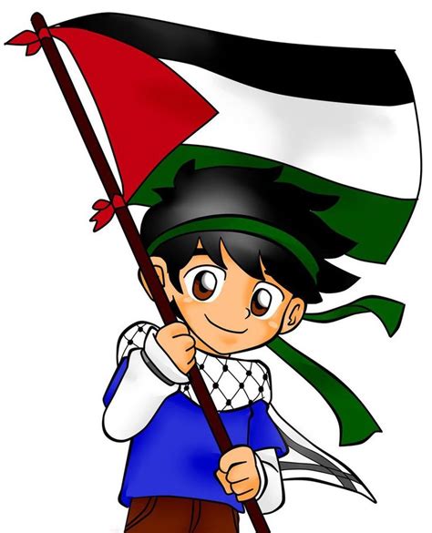 for_palestine_by_thesyahidseeker | Kartun, Animasi, Karya seni 3d