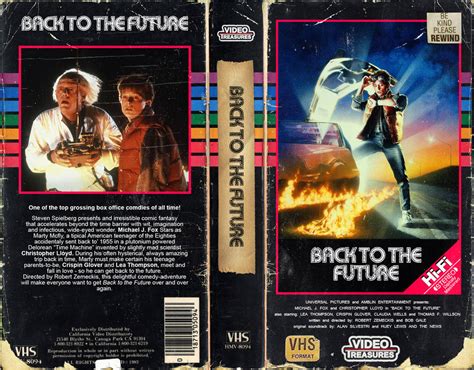 VHS Cover of Back to the Future by Loyalty-Human2511 on DeviantArt