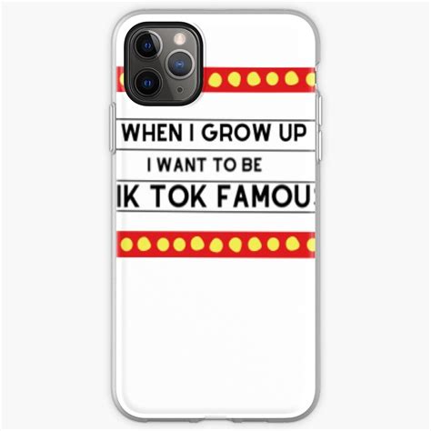 "Tik tok famous " iPhone Case & Cover by Pay21 | Redbubble