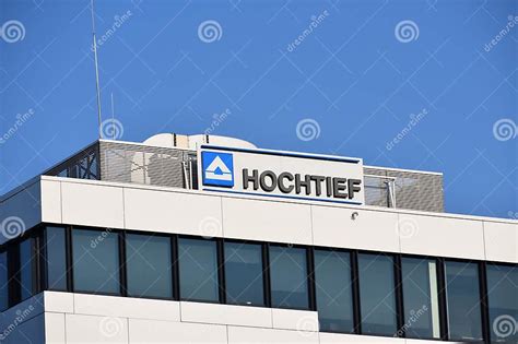 Hochtief Office, German Construction Company in Warsaw Editorial Image ...