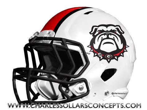 Georgia bulldogs, Georgia bulldogs football, Helmet concept