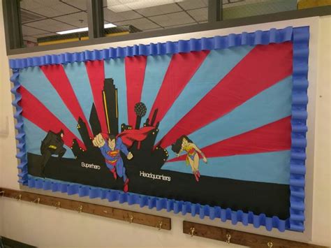 Superhero bulletin board | Superhero classroom theme, Superhero ...