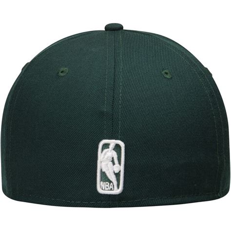 Milwaukee Bucks New Era Current Logo 59FIFTY Fitted Hat - Hunter Green ...