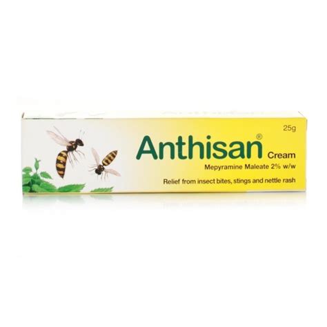 Anthisan Cream For Insect Bites & Stings – 25g