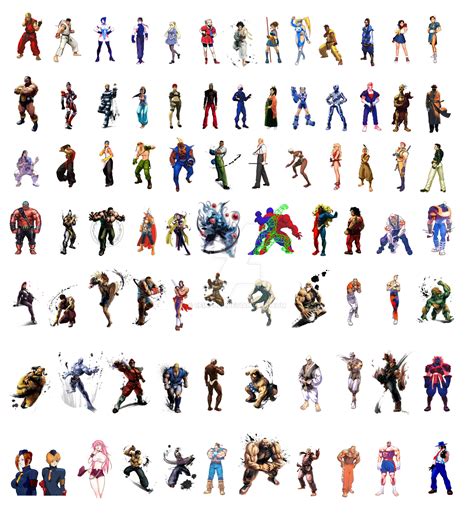 Street Fighter All Characters | street fighter characters by reinfall ...