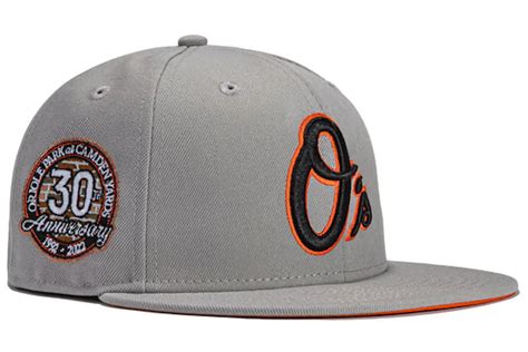 New Era x Hat Club Exclusive Grey OTC Baltimore Orioles 30th ...