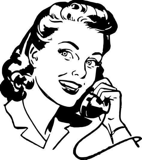 woman talking on phone clipart 20 free Cliparts | Download images on ...