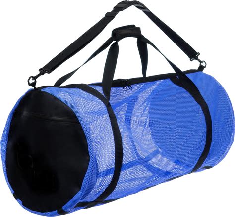 Foldable Mesh Duffle Bag for Scuba Diving, Snorkeling, Swimming, Beach ...