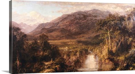 Heart Of The Andes By Frederic Edwin Church Wall Art, Canvas Prints ...